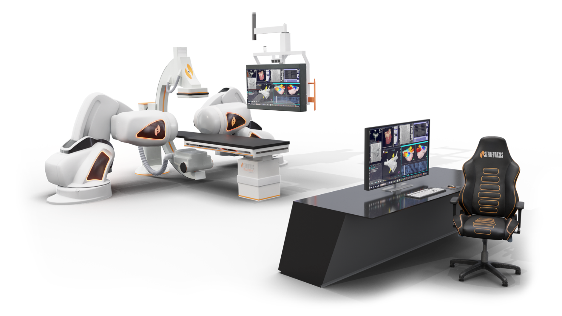 Genesis Robotic Magnetic Navigation Lab in Color