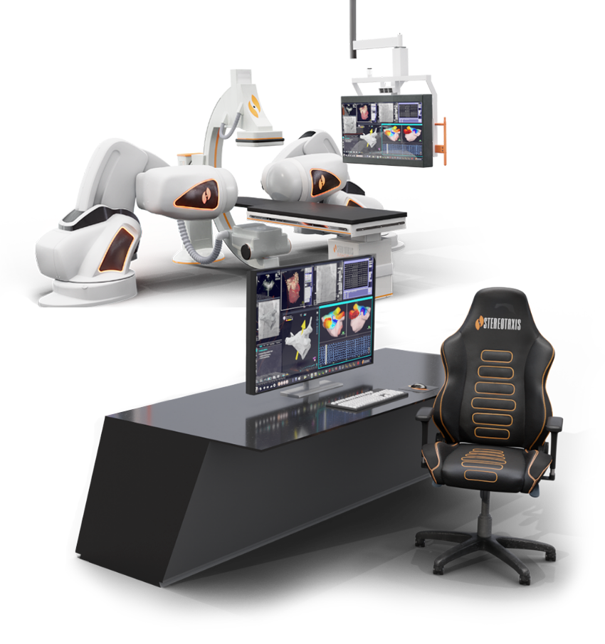 Genesis Robotic Magnetic Navigation Lab in Color
